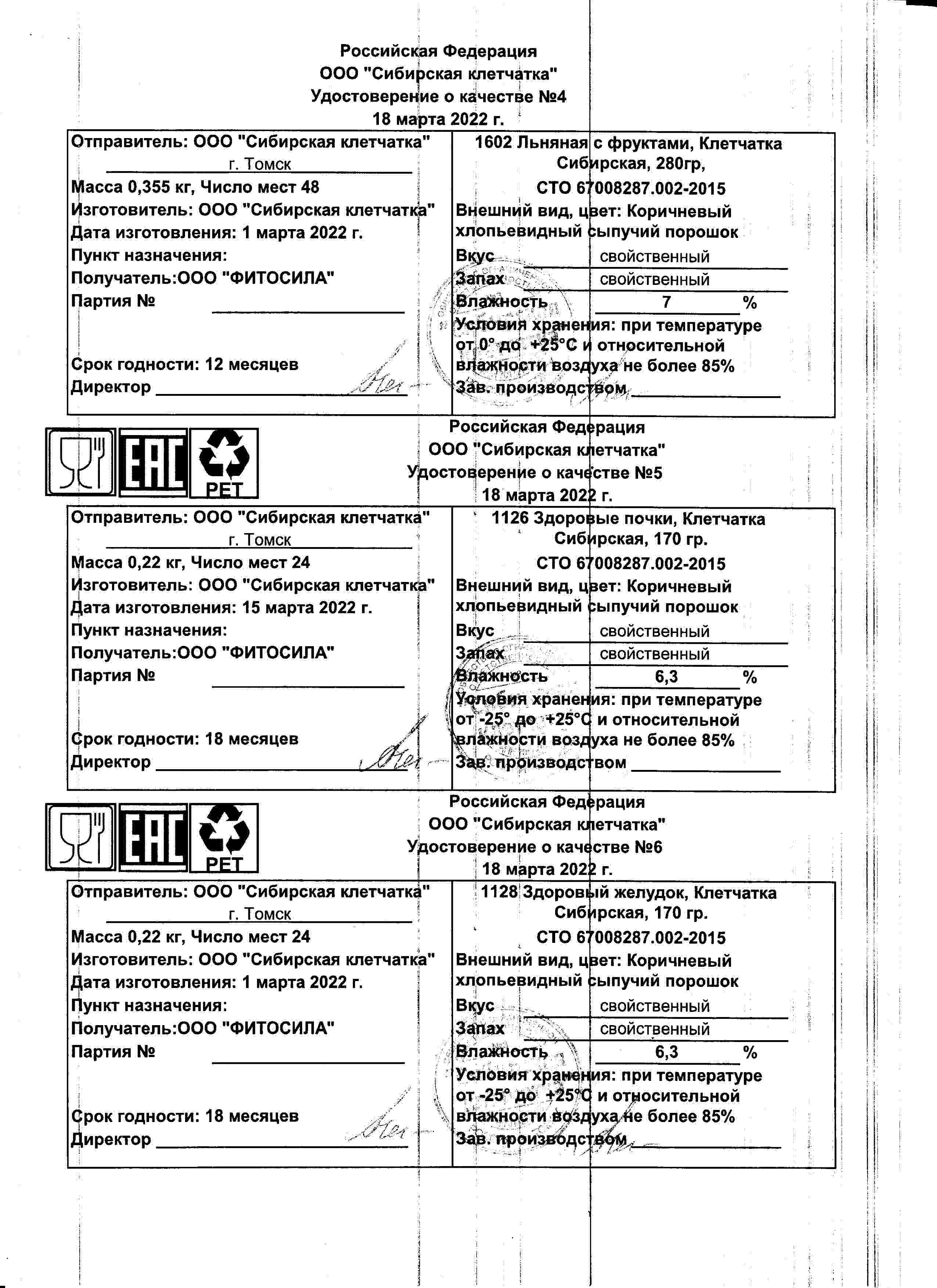 Паспорт №032022
